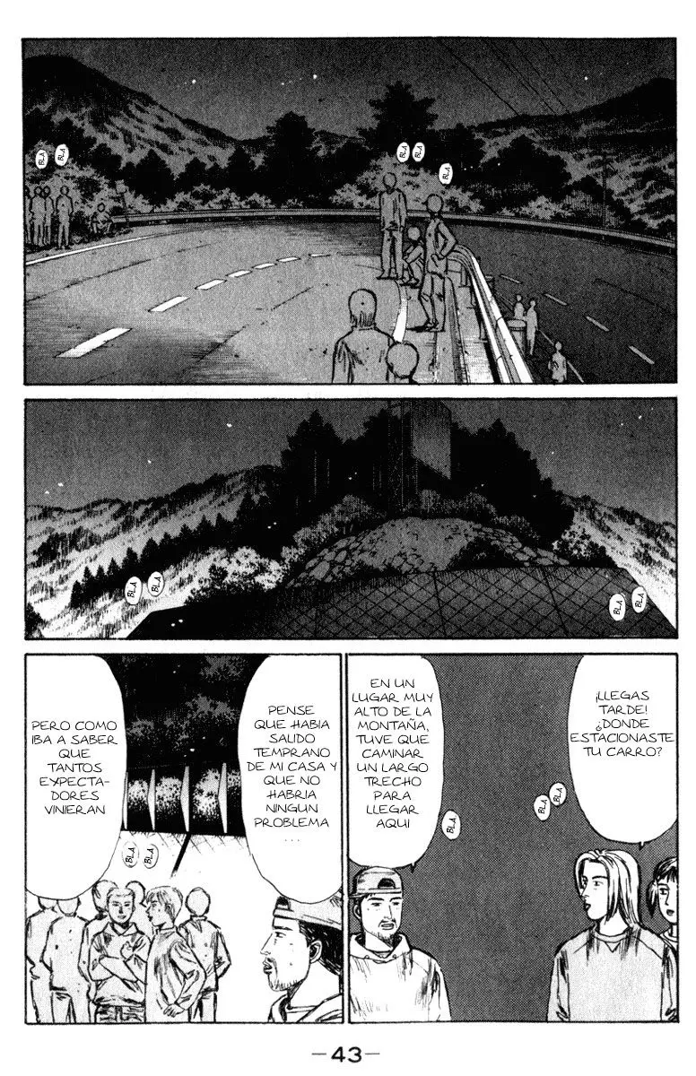 Initial D capítulo 215, página 8