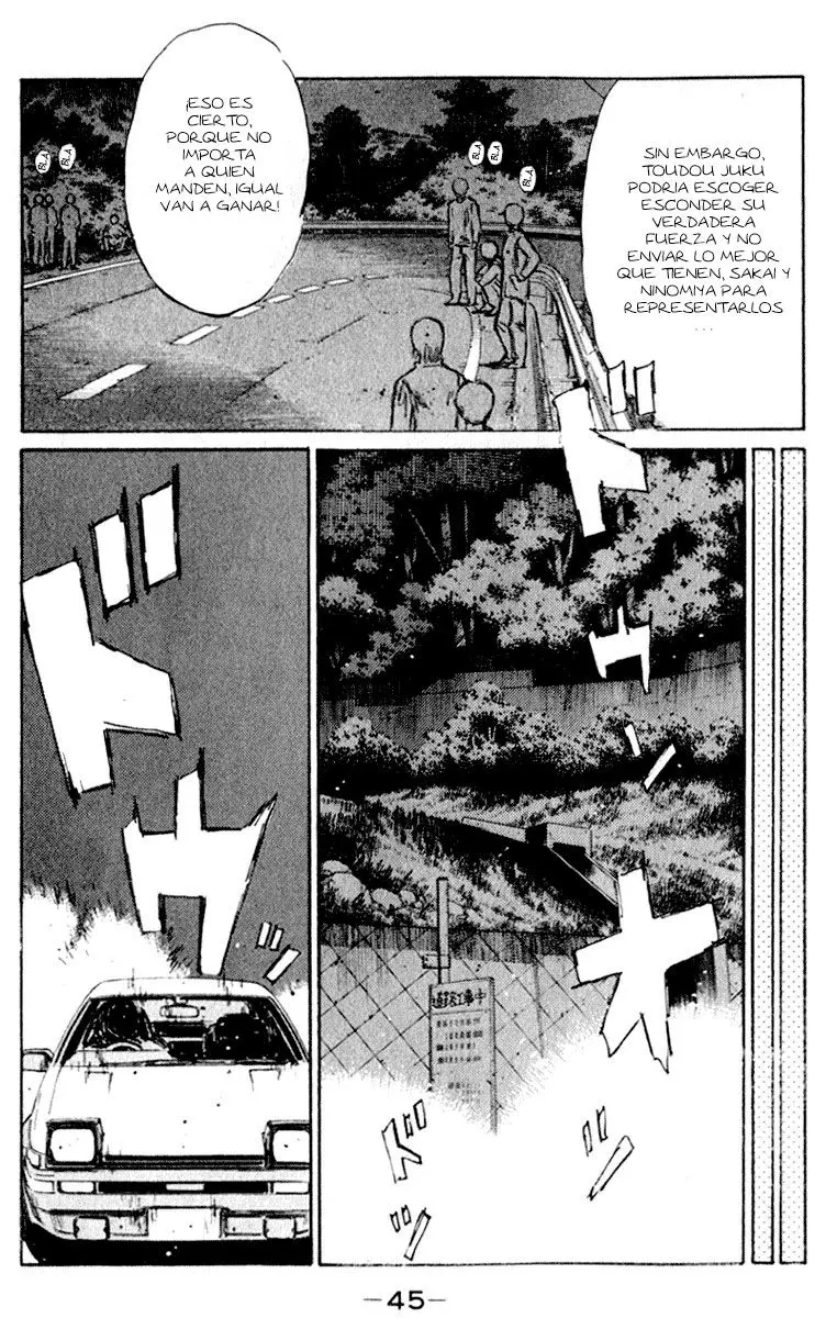 Initial D capítulo 215, página 10