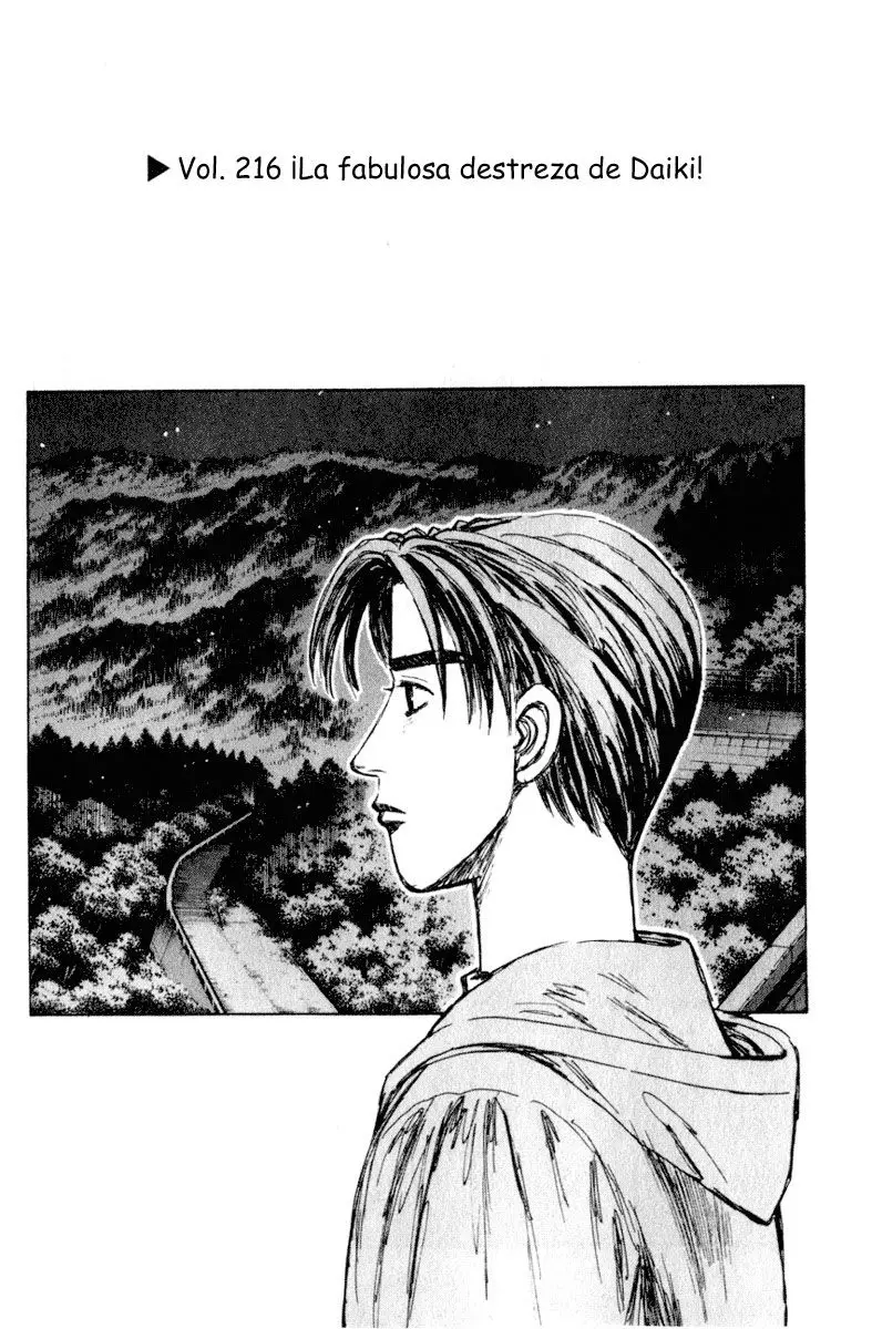 Initial D capítulo 216, página 1