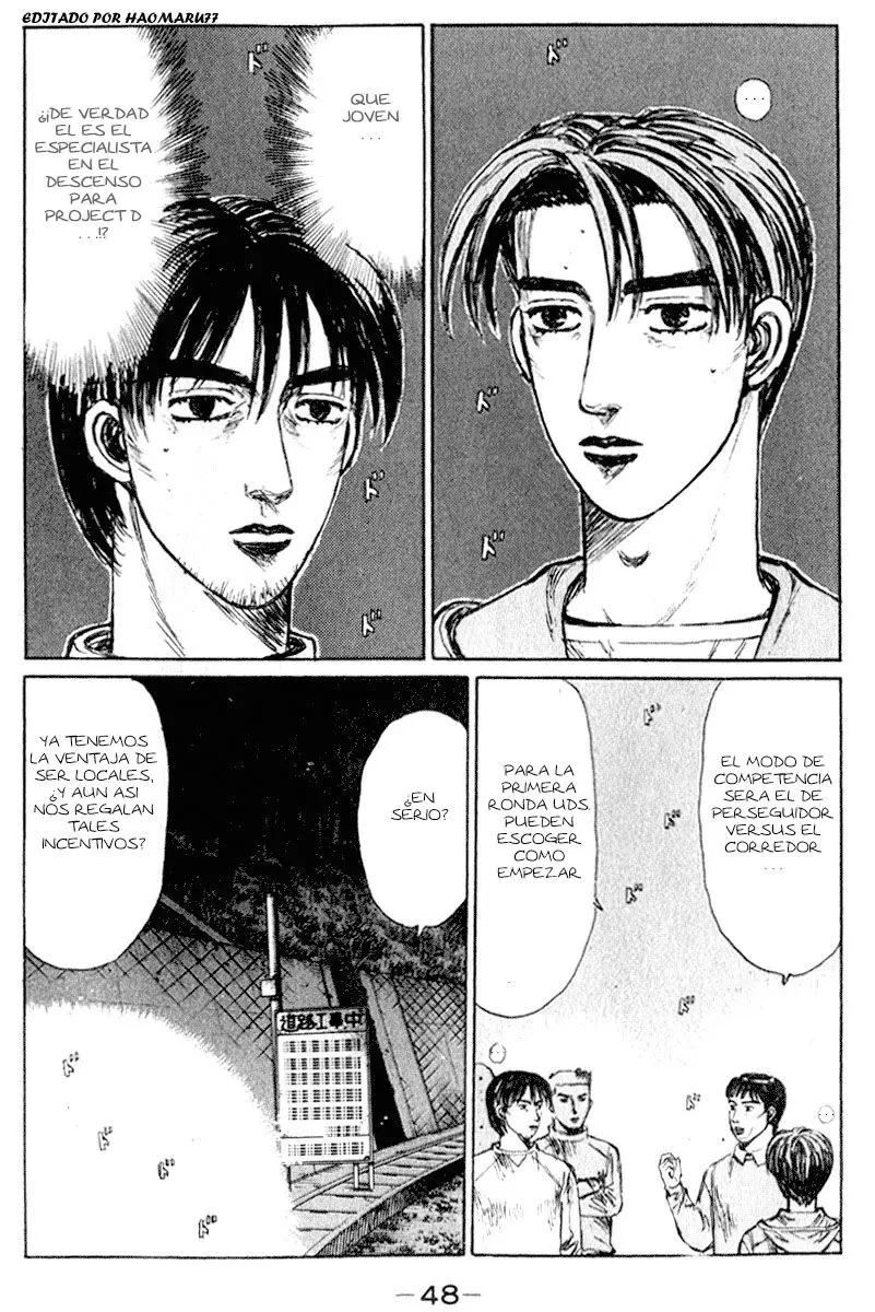 Initial D capítulo 216, página 2