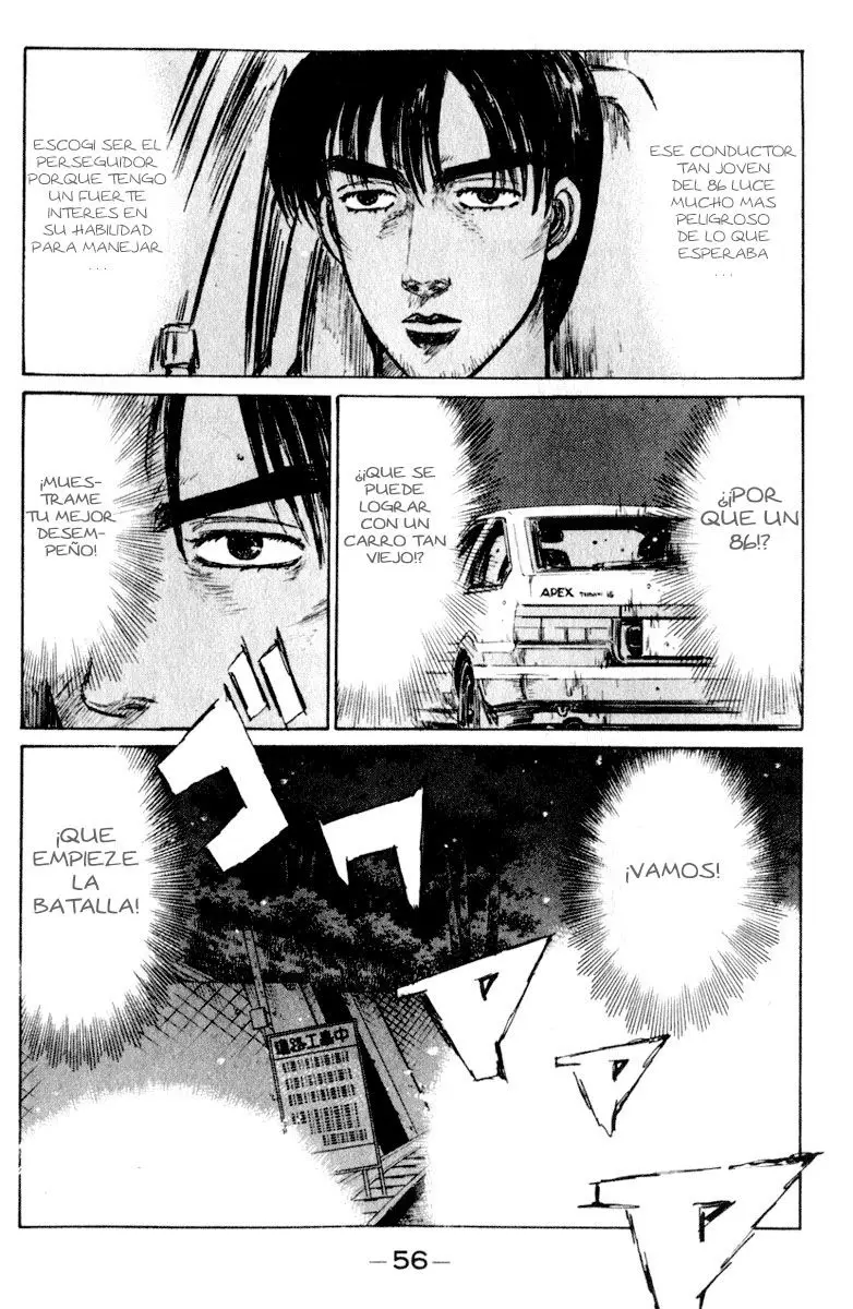 Initial D capítulo 216, página 10