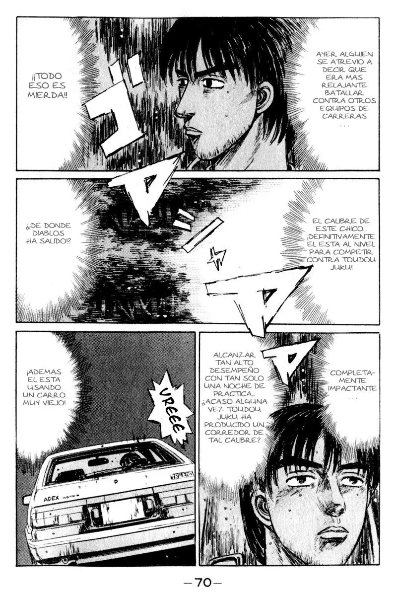 Initial D capítulo 217, página 9