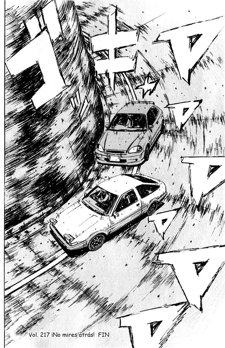 Initial D capítulo 217, página 13