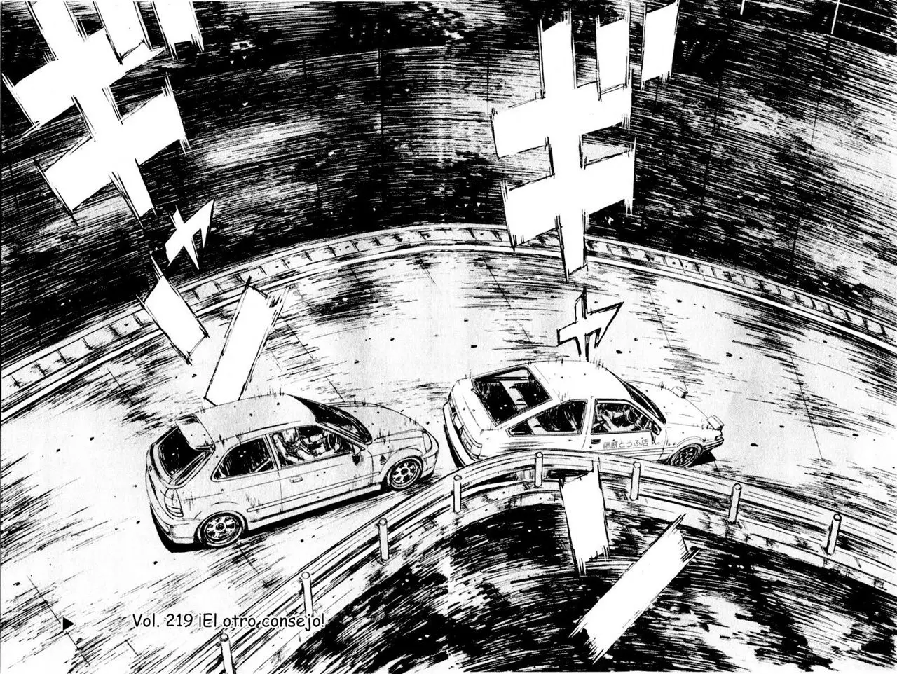 Initial D capítulo 219, página 2