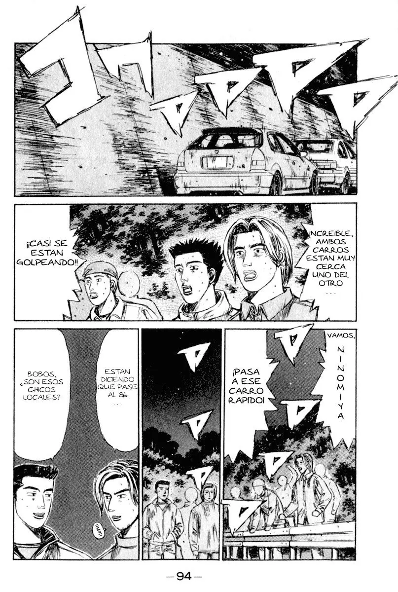 Initial D capítulo 219, página 3