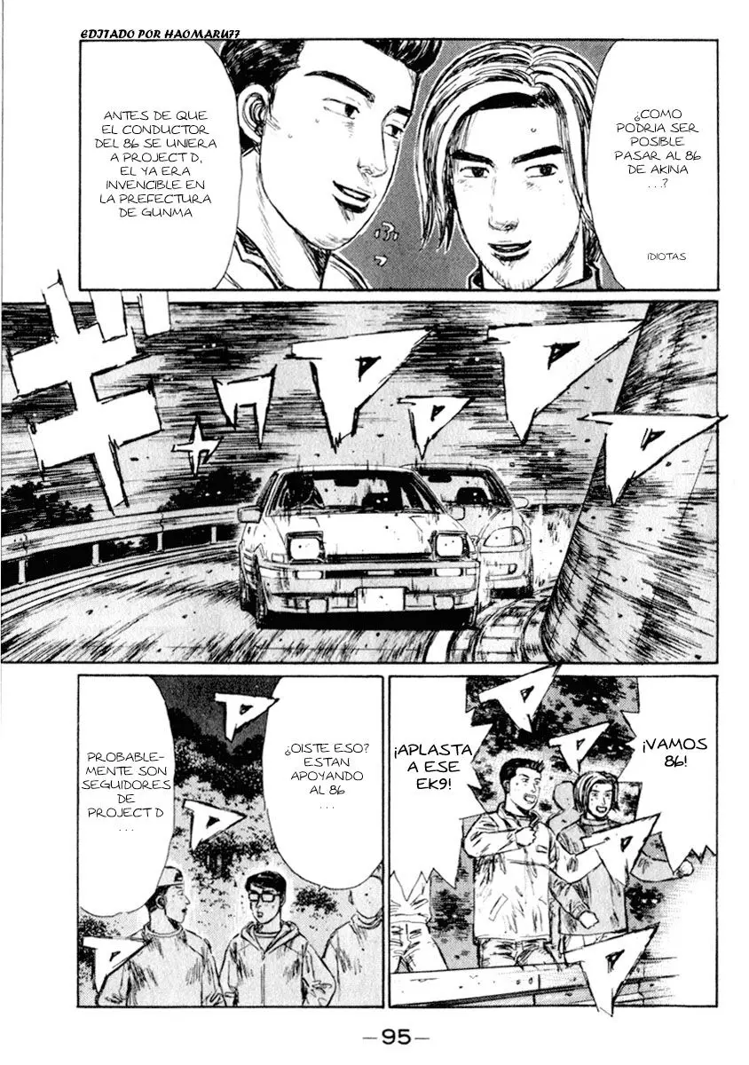 Initial D capítulo 219, página 4