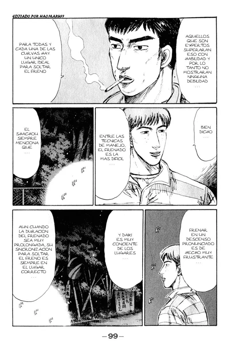 Initial D capítulo 219, página 8