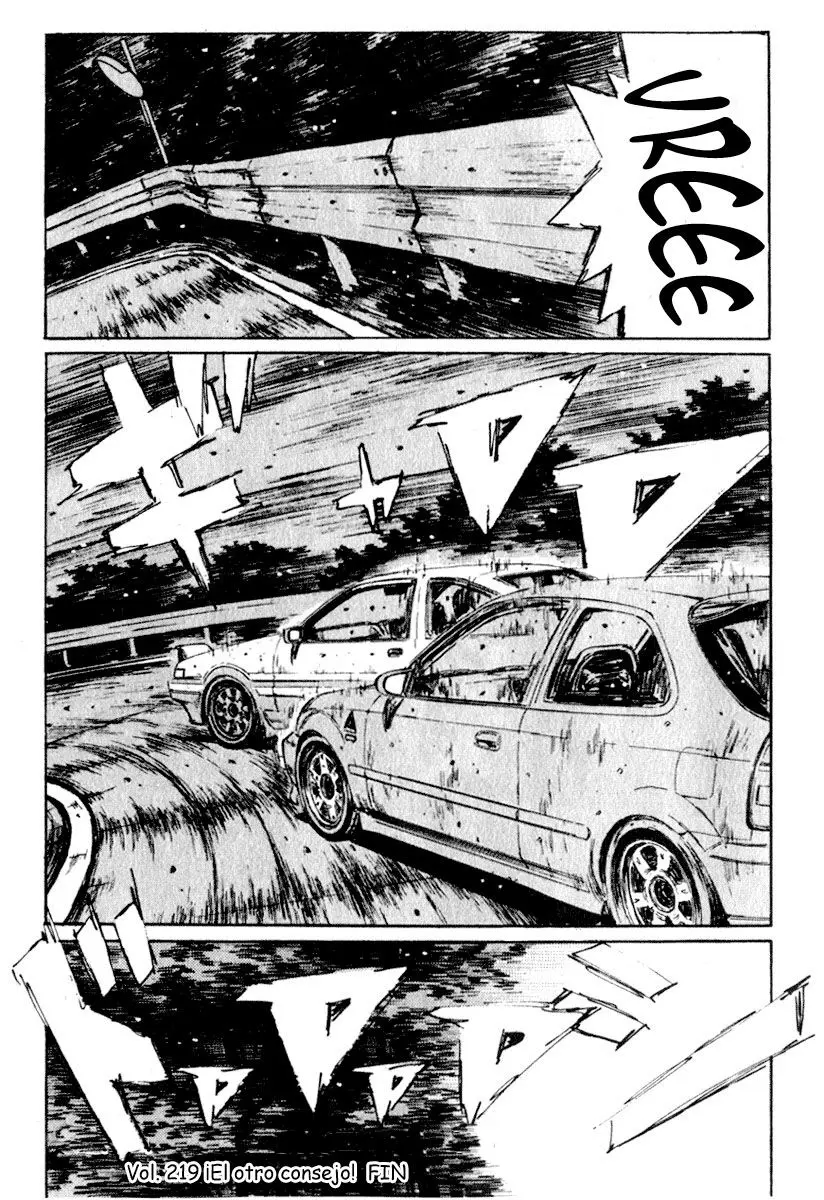 Initial D capítulo 219, página 10