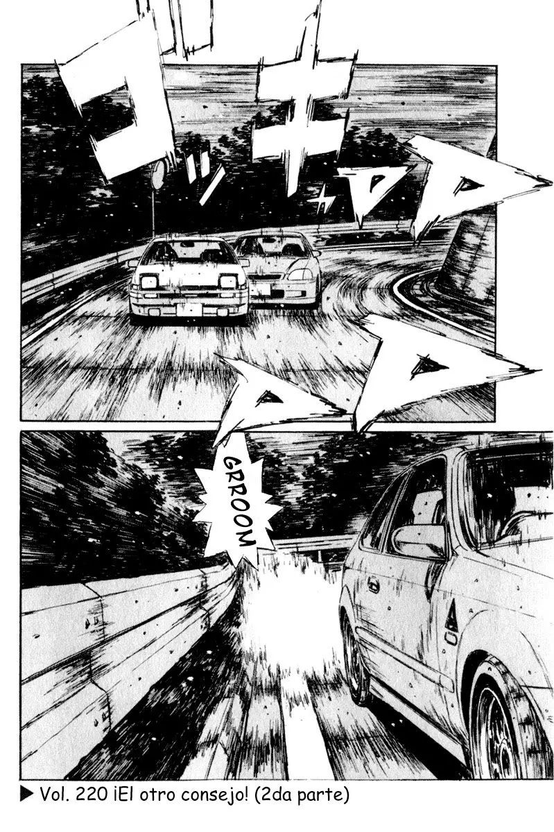 Initial D capítulo 220, página 1