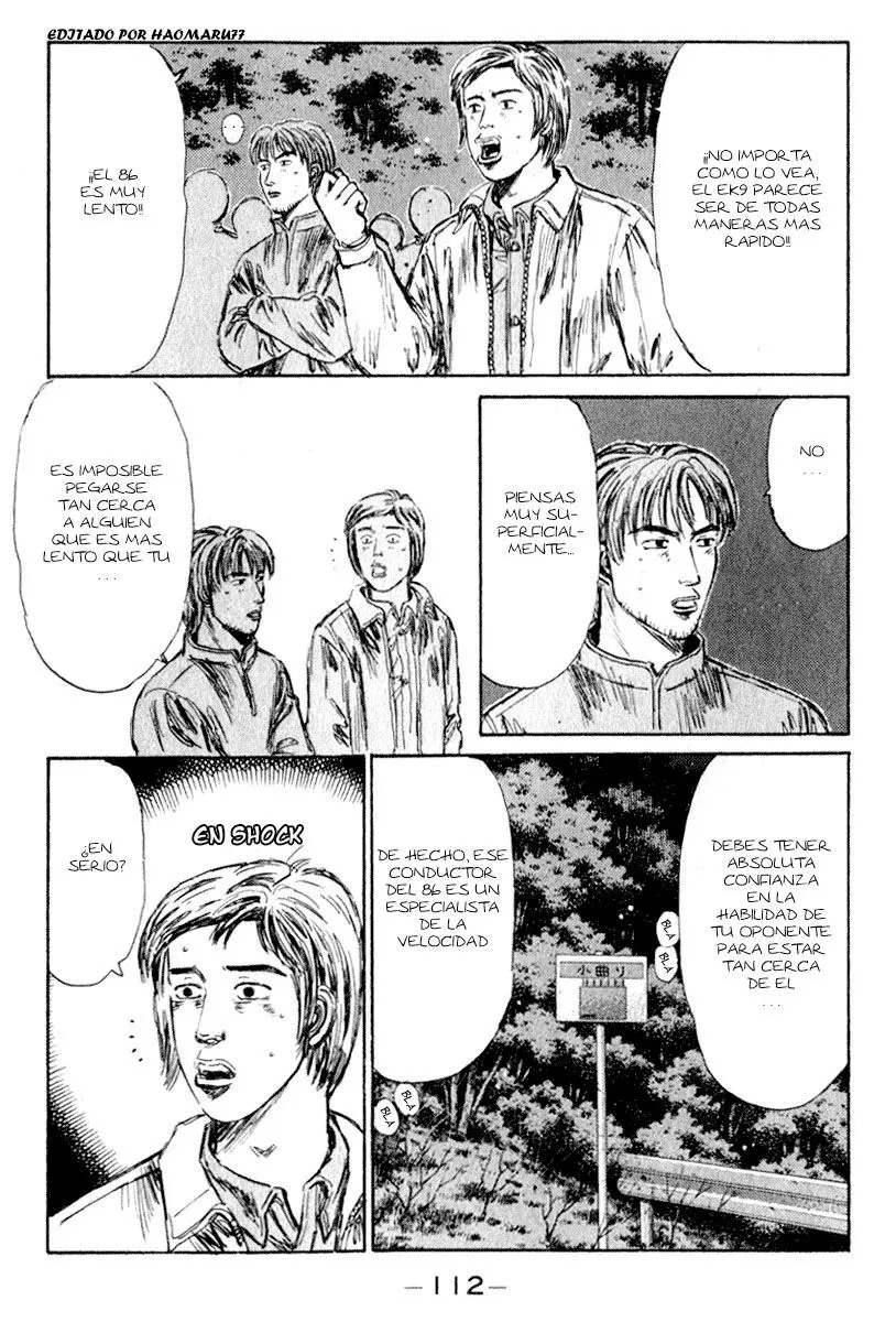 Initial D capítulo 220, página 11