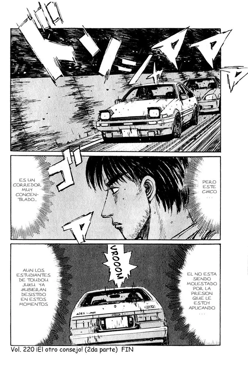 Initial D capítulo 220, página 13