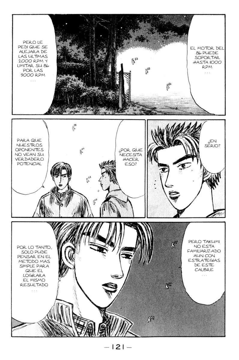 Initial D capítulo 221, página 6
