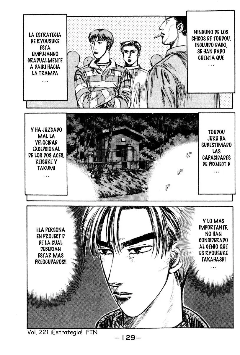 Initial D capítulo 221, página 14