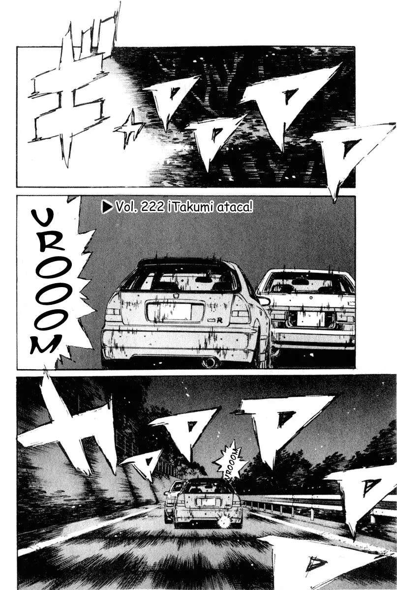 Initial D capítulo 222, página 1
