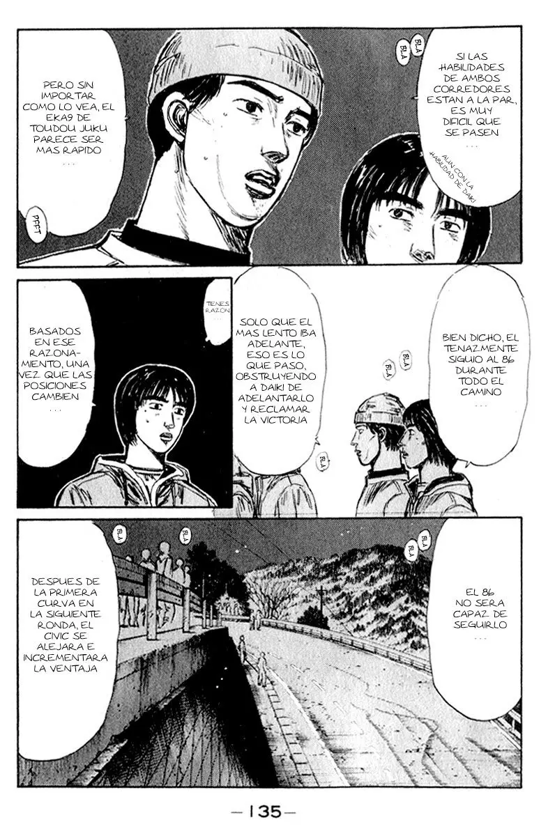 Initial D capítulo 222, página 6