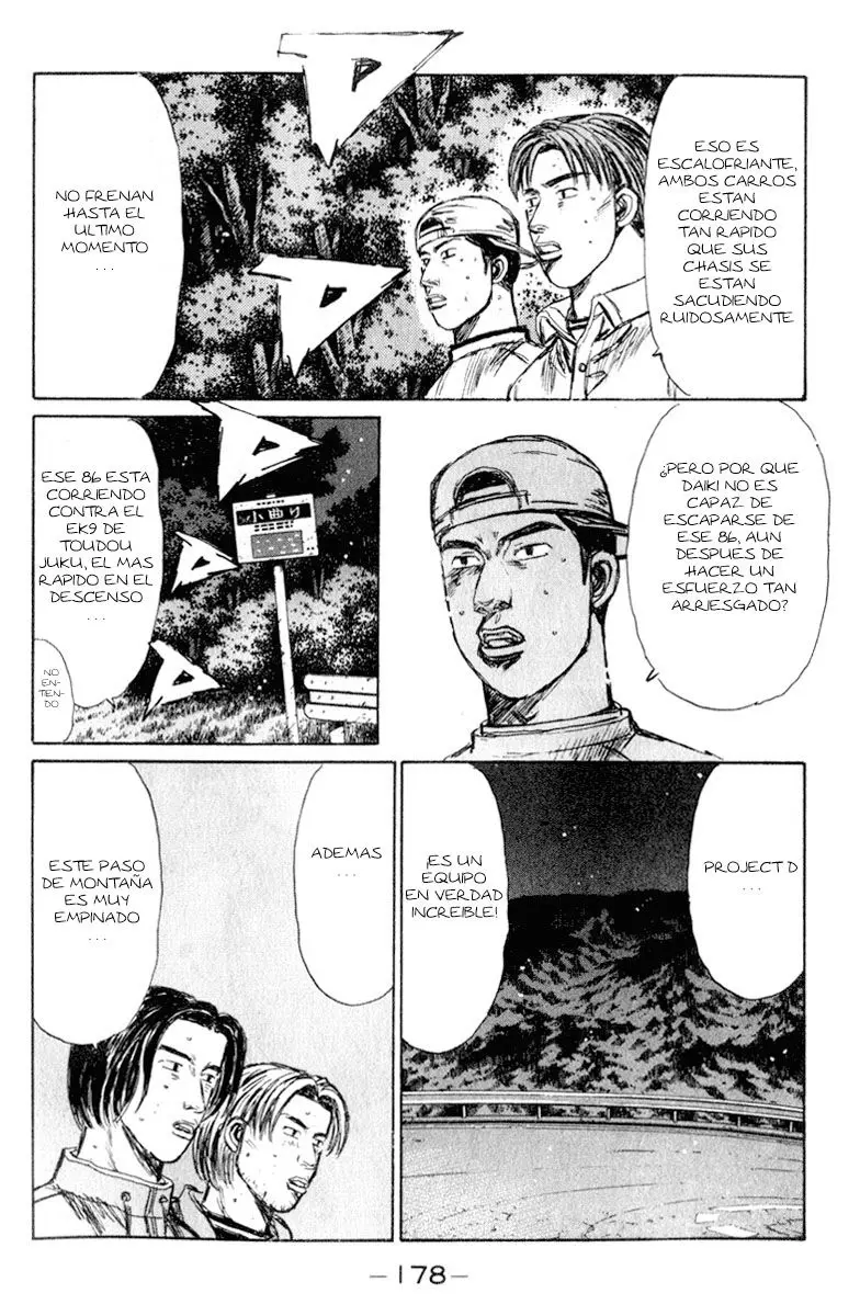 Initial D capítulo 225, página 5