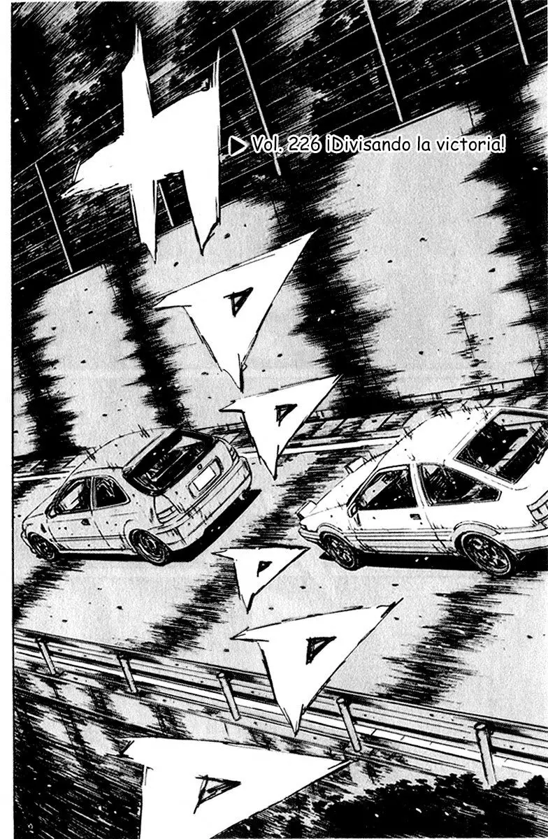 Initial D capítulo 226, página 1