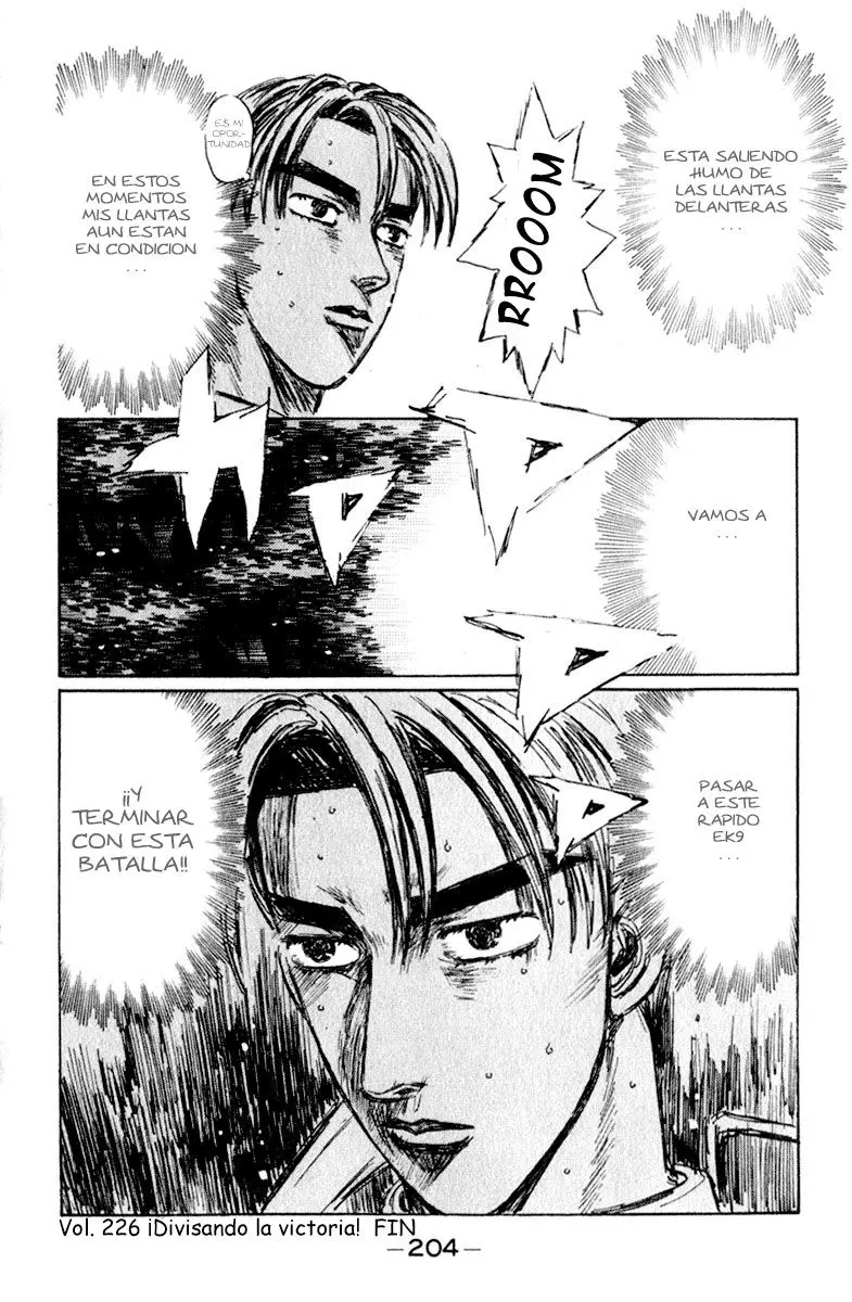 Initial D capítulo 226, página 15