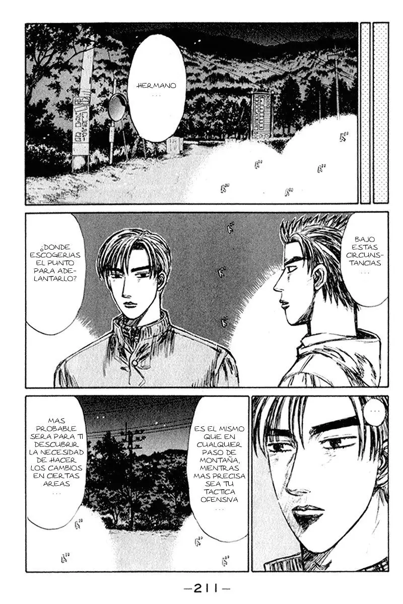 Initial D capítulo 227, página 6