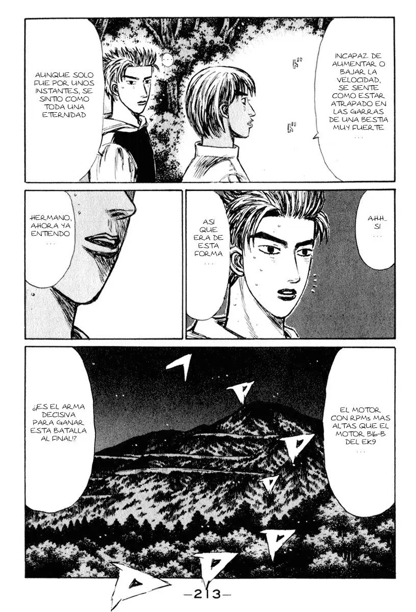 Initial D capítulo 227, página 8