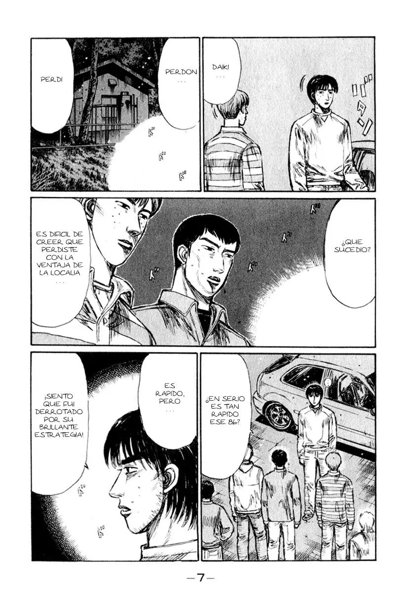 Initial D capítulo 228, página 8