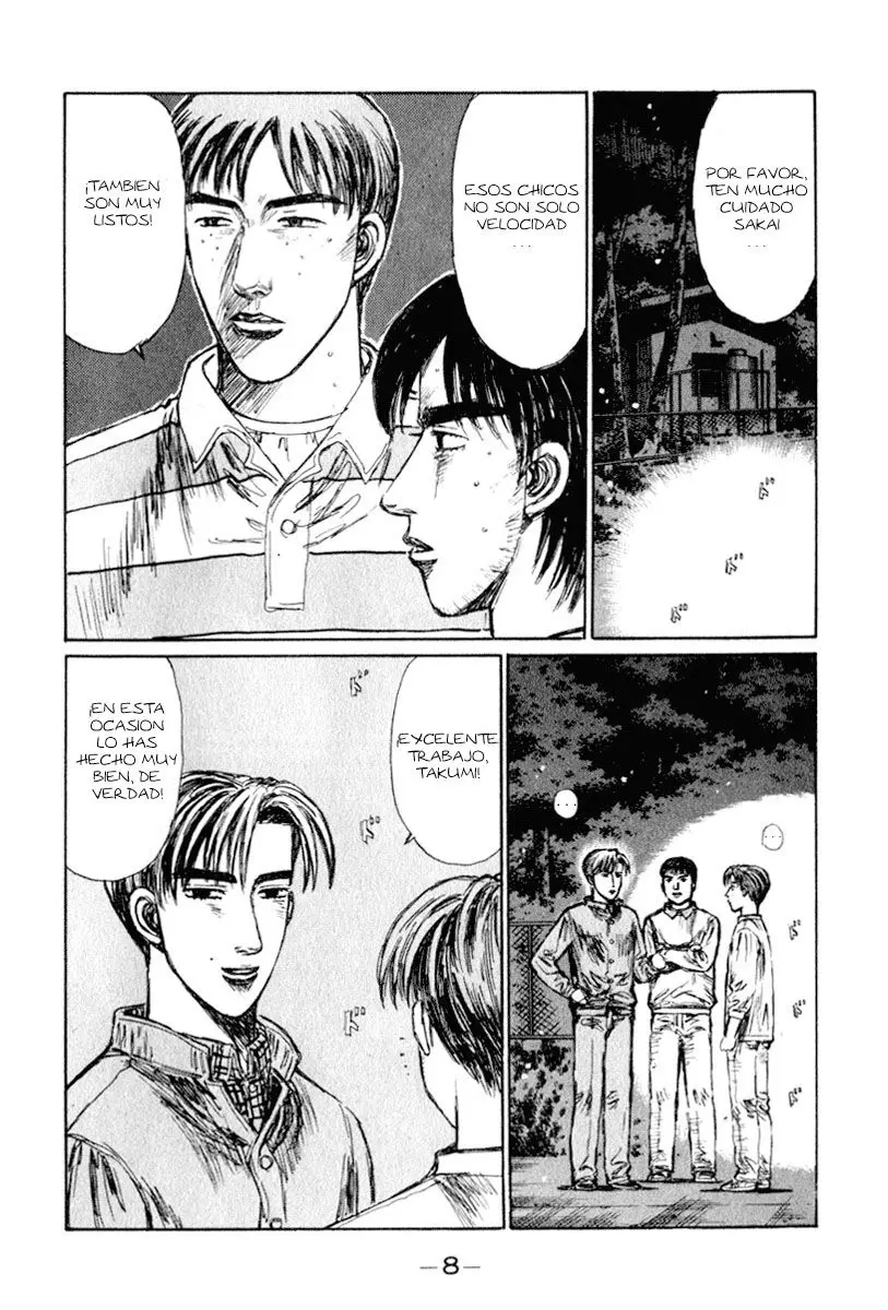 Initial D capítulo 228, página 9