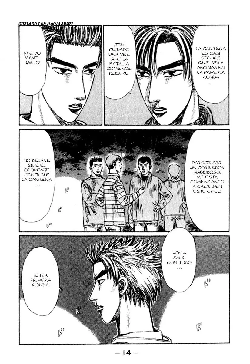 Initial D capítulo 228, página 15