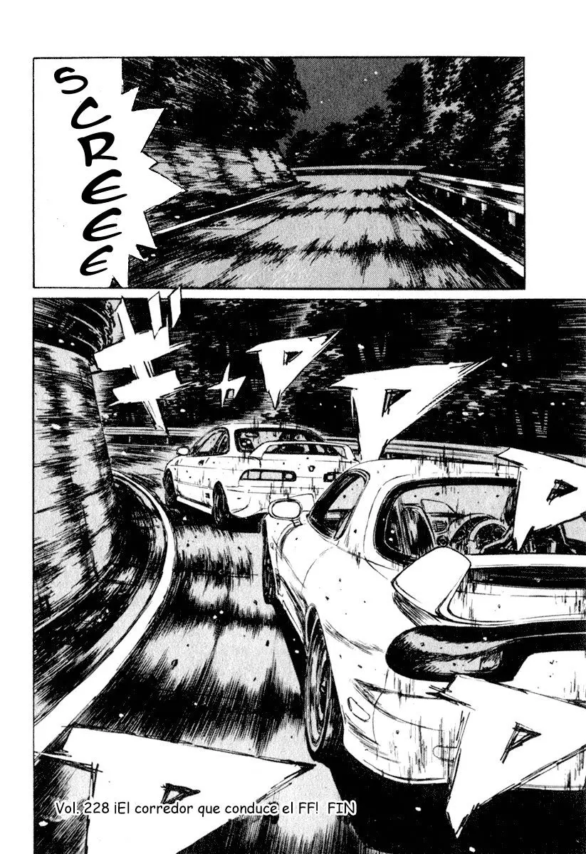 Initial D capítulo 228, página 18