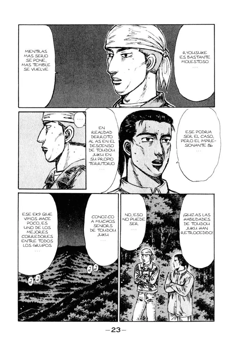 Initial D capítulo 229, página 4