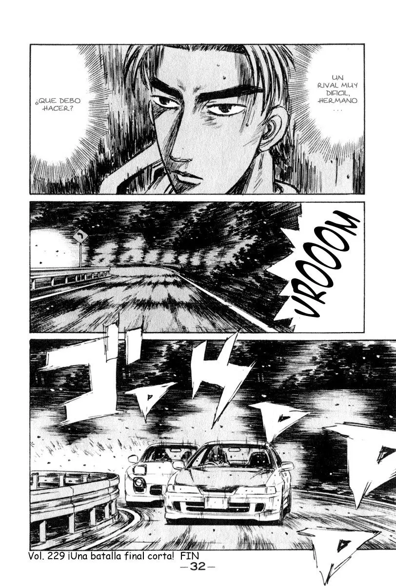 Initial D capítulo 229, página 13