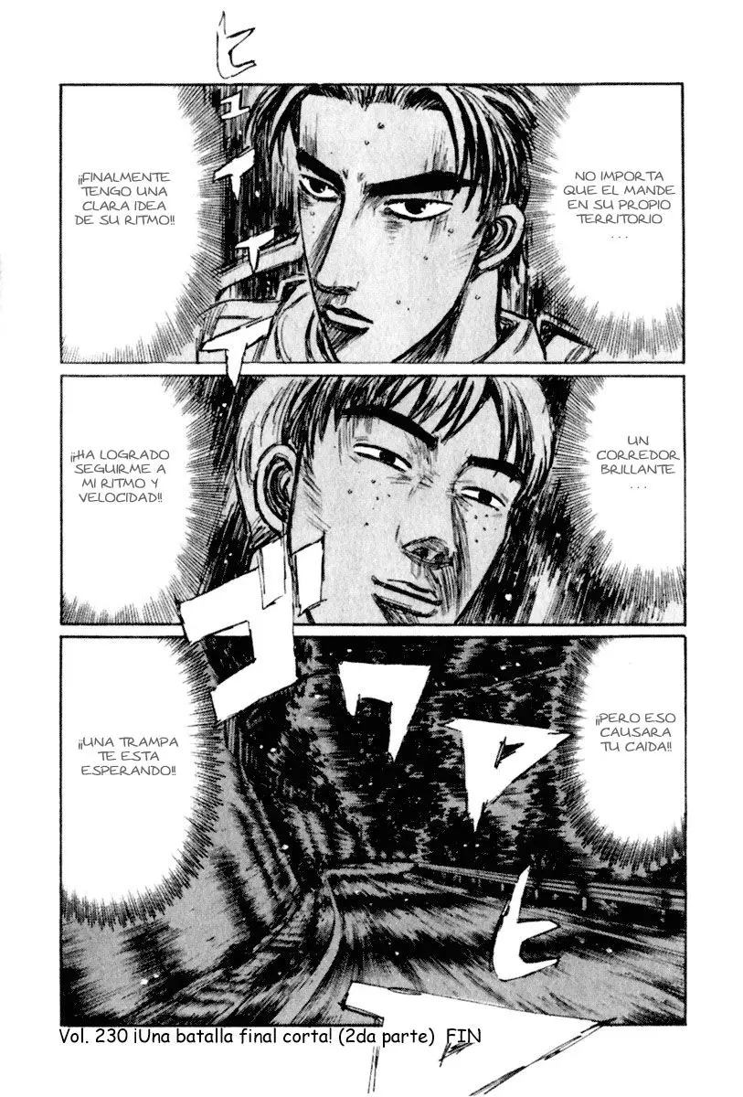 Initial D capítulo 230, página 15