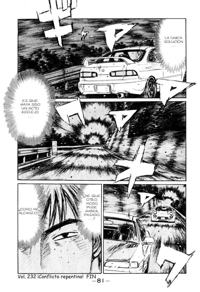 Initial D capítulo 232, página 16