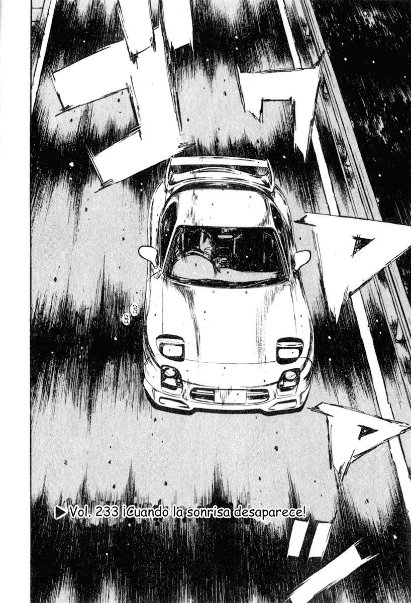 Initial D capítulo 233, página 1