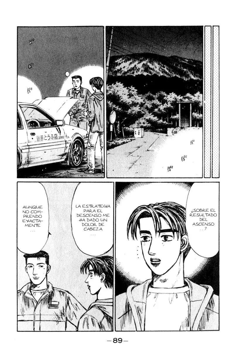Initial D capítulo 233, página 8