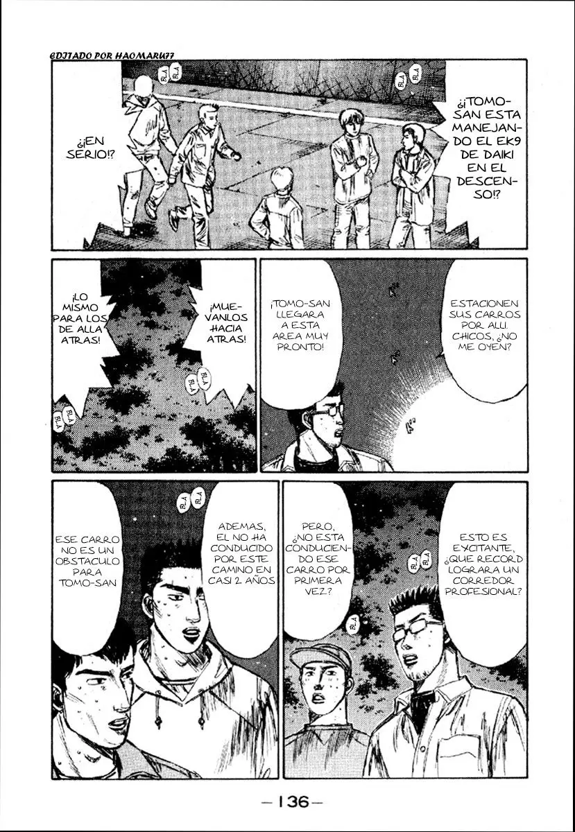 Initial D capítulo 236, página 8