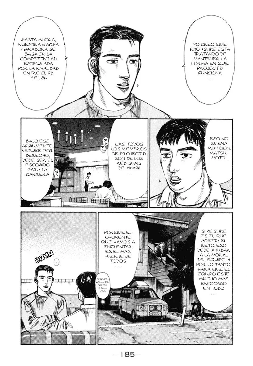 Initial D capítulo 239, página 15