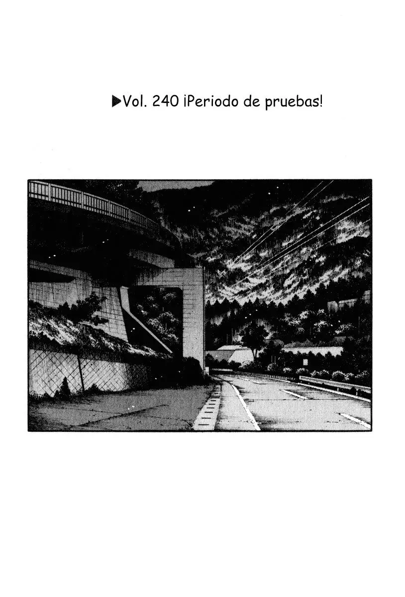Initial D capítulo 240, página 1