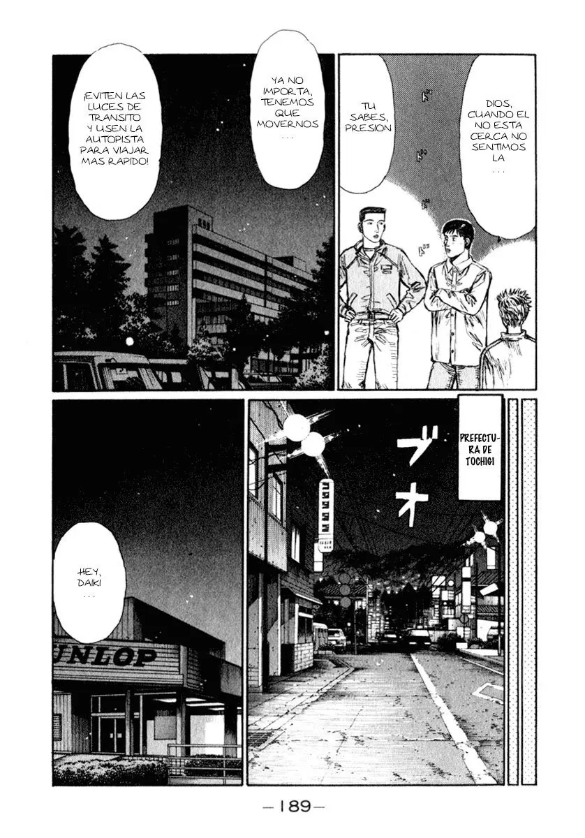 Initial D capítulo 240, página 3