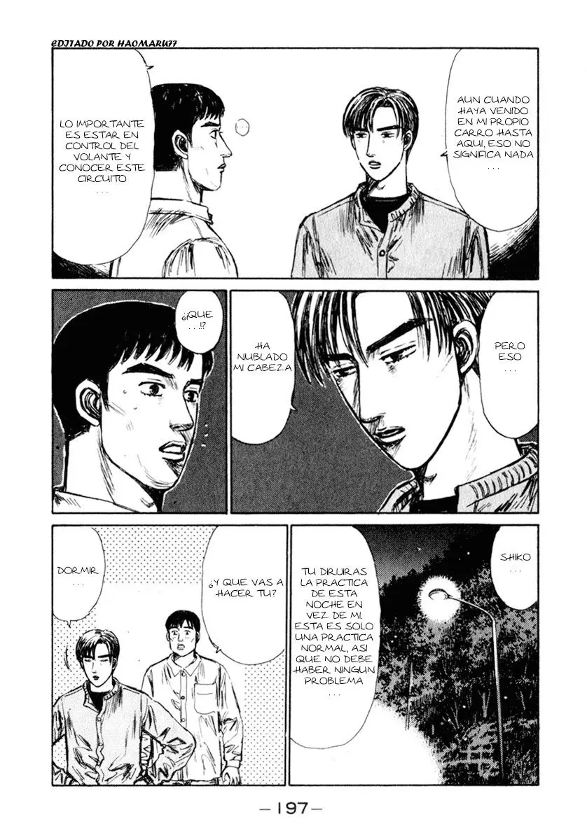 Initial D capítulo 240, página 11