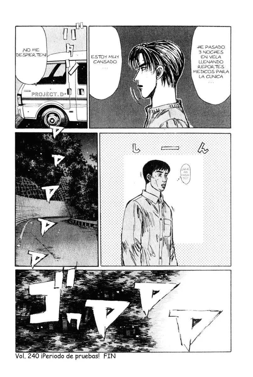 Initial D capítulo 240, página 12