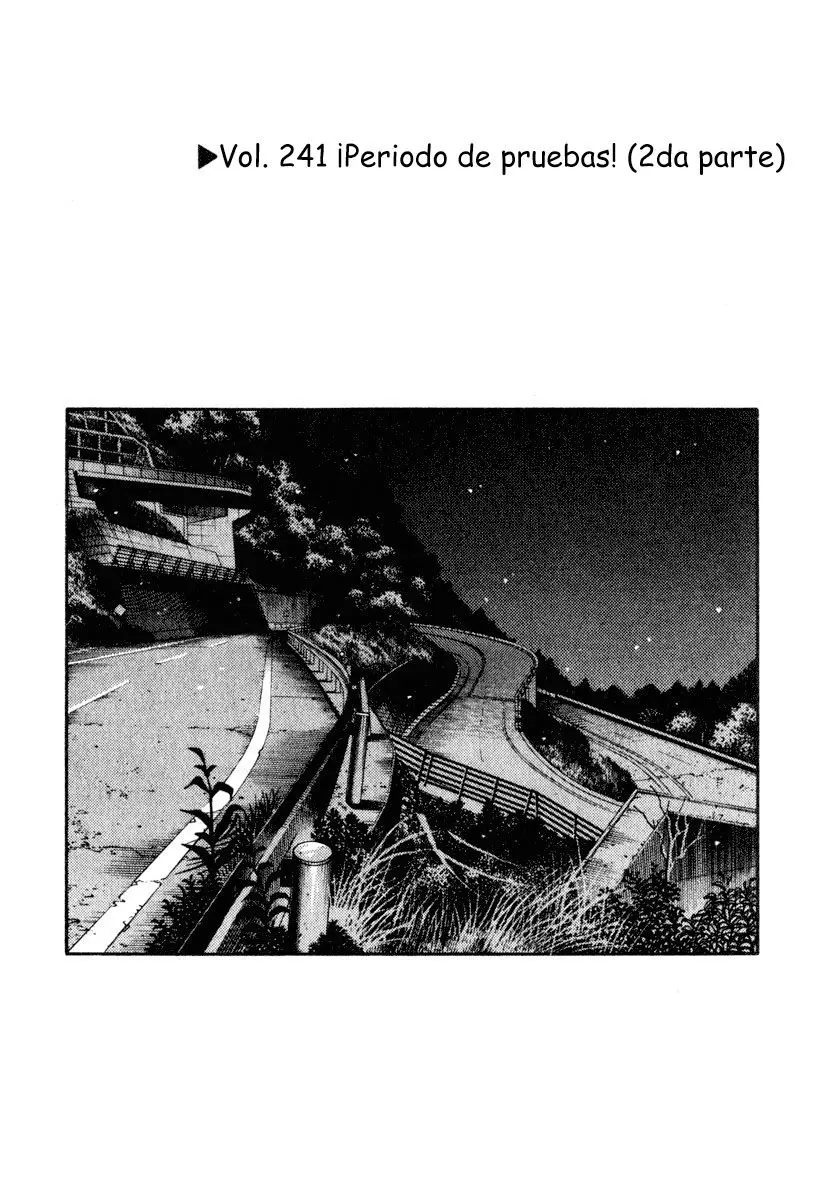 Initial D capítulo 241, página 1