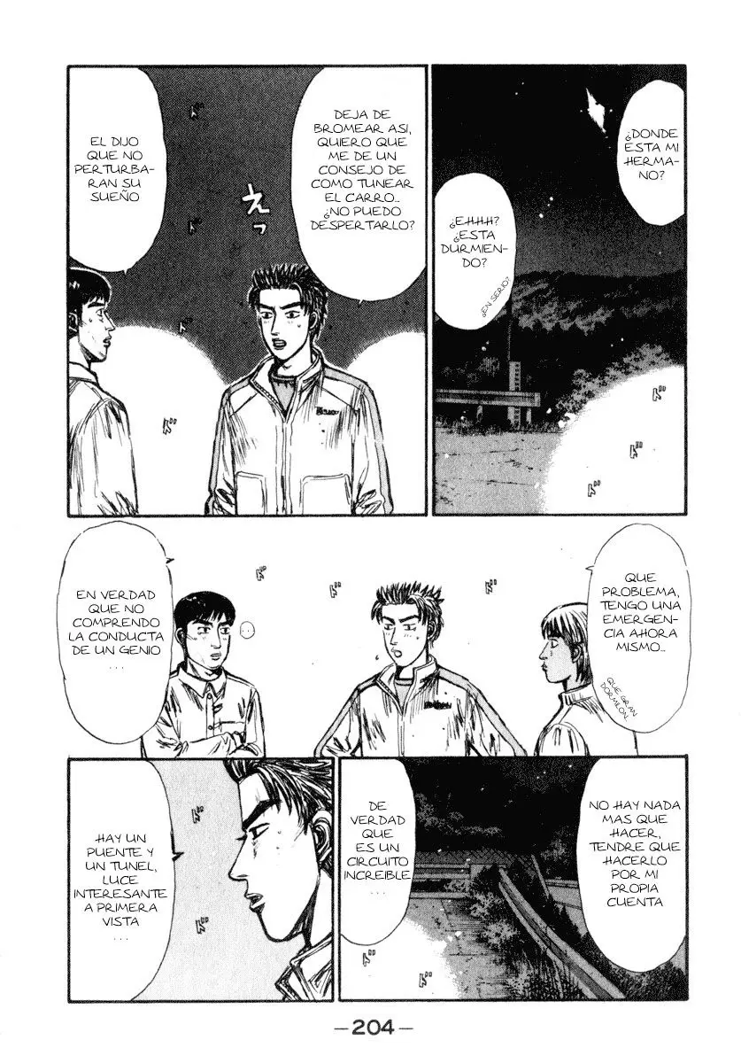 Initial D capítulo 241, página 6