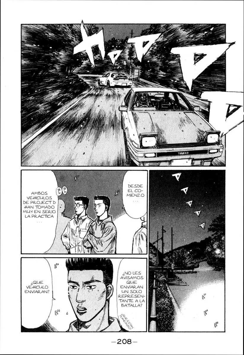Initial D capítulo 241, página 10