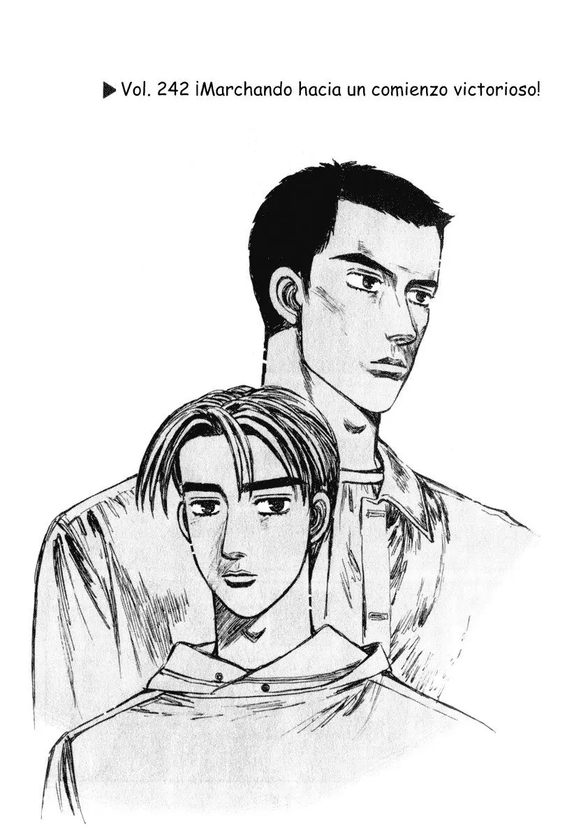 Initial D capítulo 242, página 1