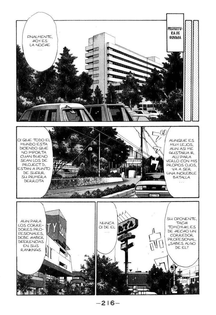 Initial D capítulo 242, página 4