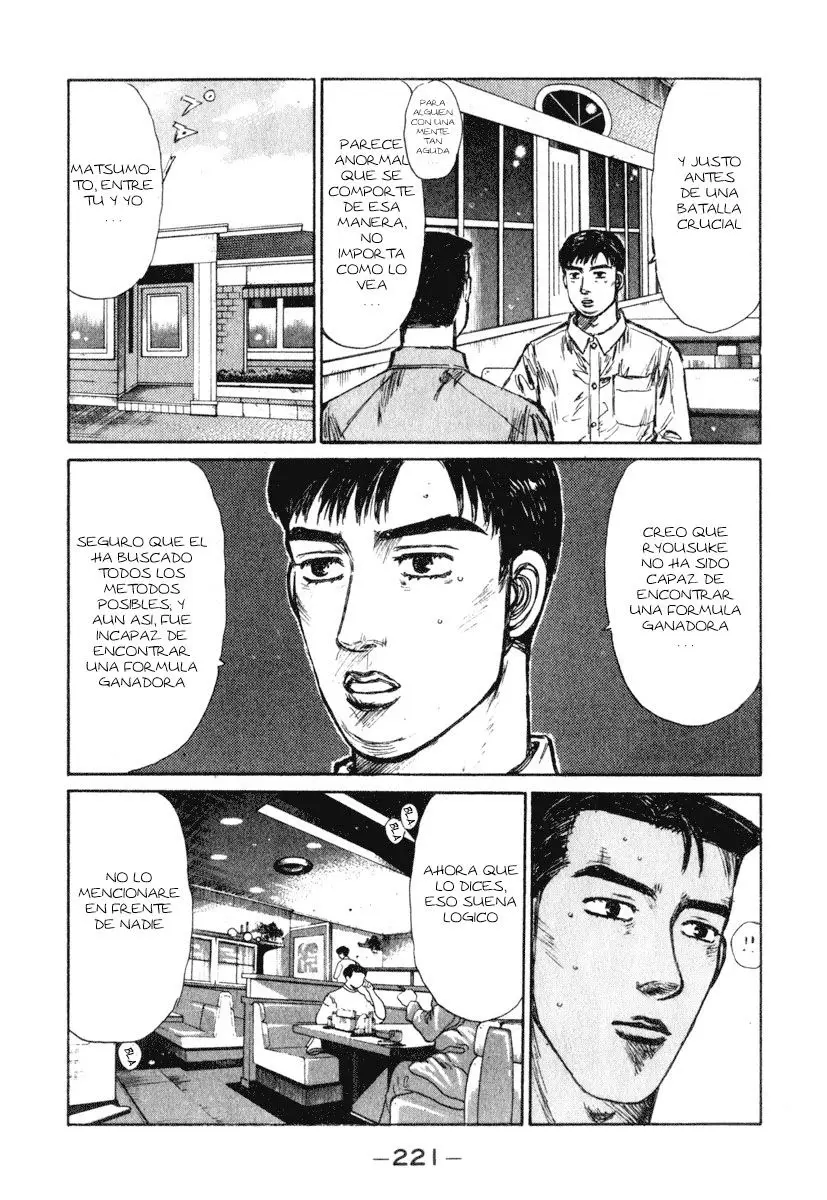 Initial D capítulo 242, página 9