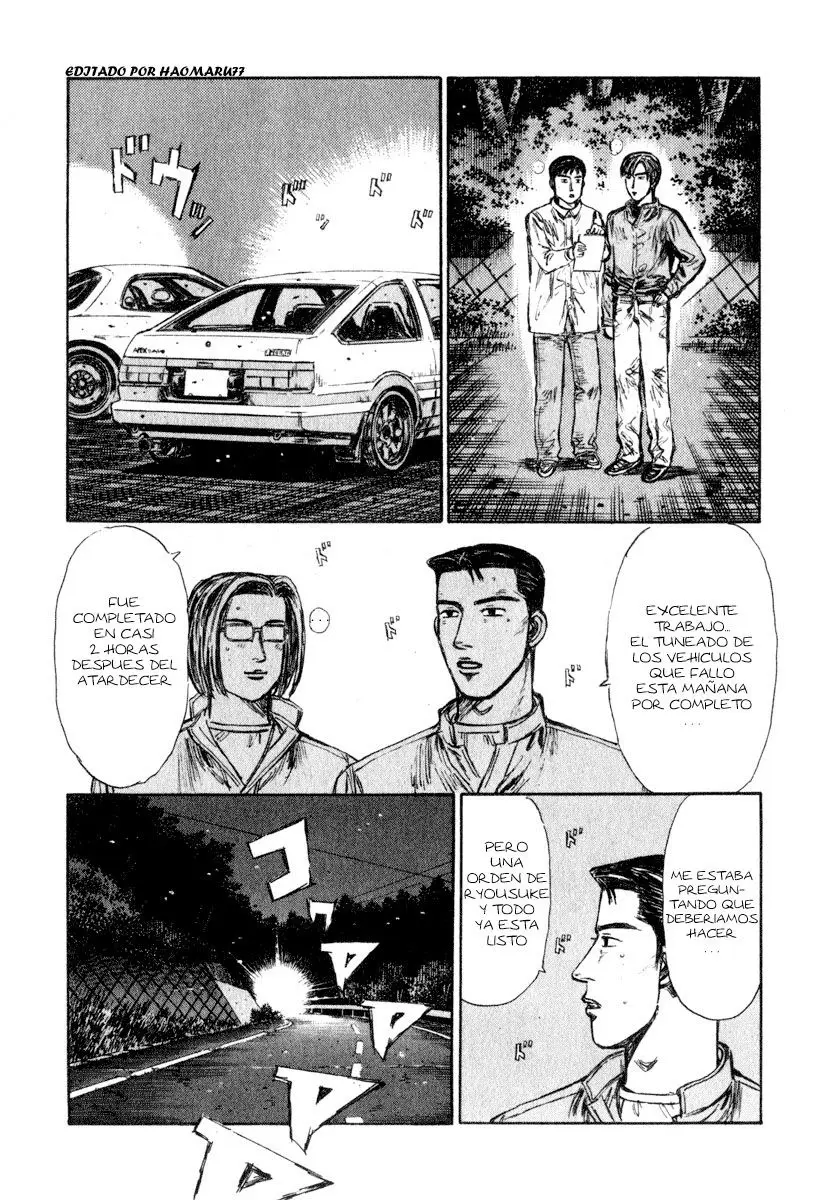 Initial D capítulo 242, página 12
