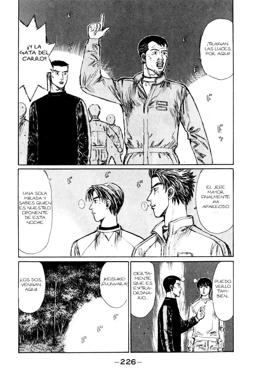 Initial D capítulo 242, página 14
