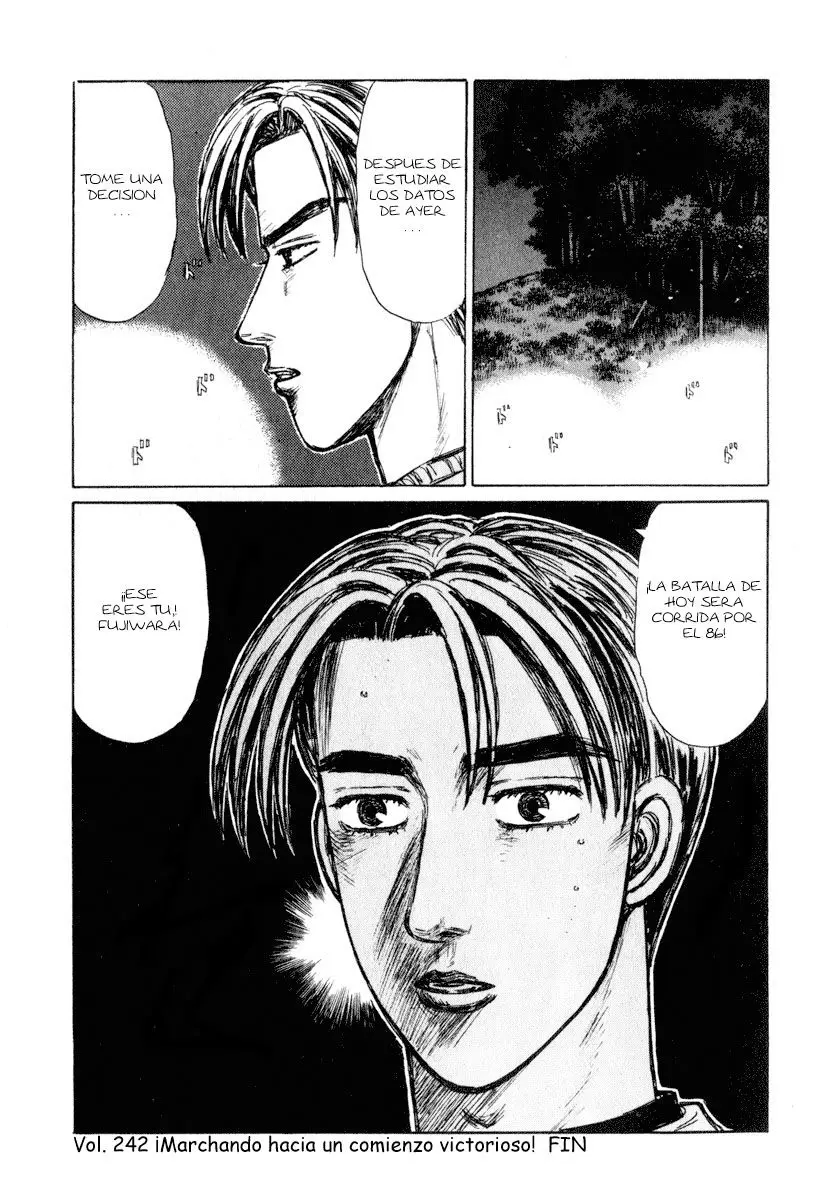 Initial D capítulo 242, página 15