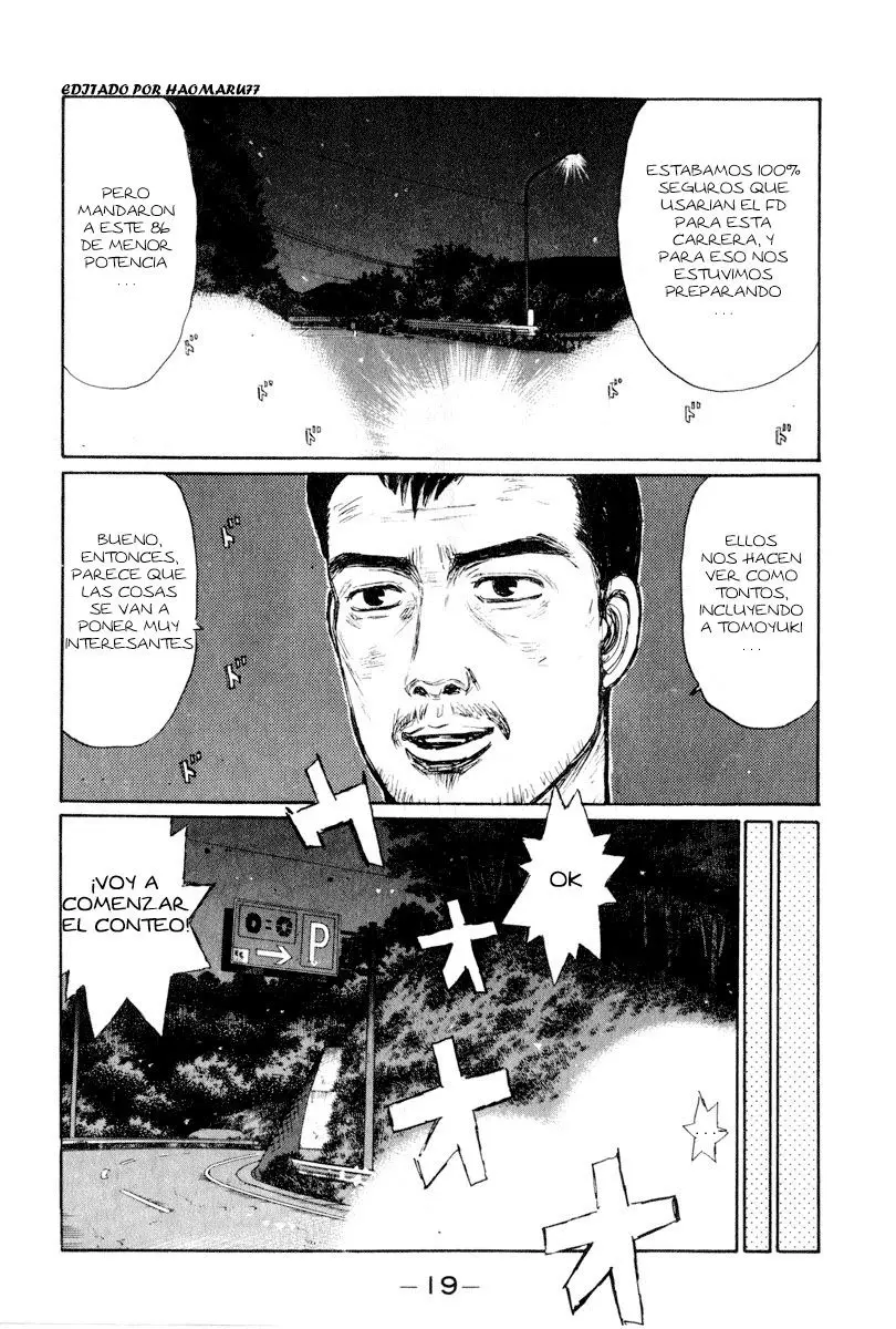 Initial D capítulo 244, página 3